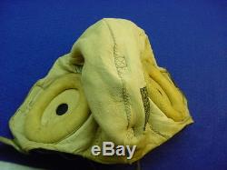 WWII U. S. ARMY AIR FORCE, TYPE-A-11 LEATHER FLYING HELMET, WithELECTRONICS & CORD
