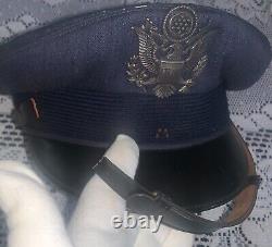 WWII U. S. Army Air Force Major Dress Blues Uniform Coat-Trousers-Pilot Wings-Pin