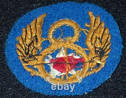 WWII US 8th Army Air Force SSI Shoulder Patch English Made Great Variation, Fine