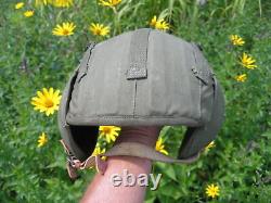 WWII US AAF Army Air Force Flak Gunner Flight Helmet type m4a2 for bomber crews