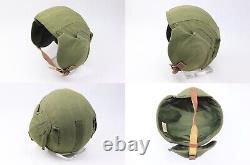 WWII US AAF Army Air Force Flak Gunner Flight Helmet type m4a2 for bomber crews