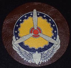 WWII US AAF Army Air Forces Air Service Command 5 Inch Leather A2 Jacket Patch