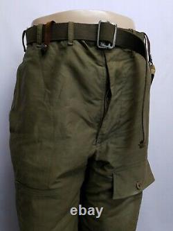 WWII US ARMY AIR FORCE WINTER FLYING TROUSERS TYPE A-10 3179 SZ 40 With BELT