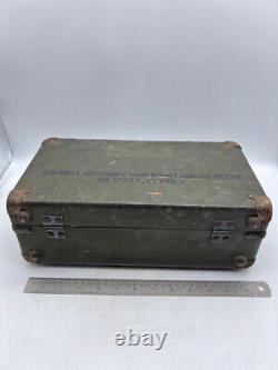 WWII US ARMY AIR FORCES G. S. A. P. Camera Gun Sight Aiming Point Tool Storage Case