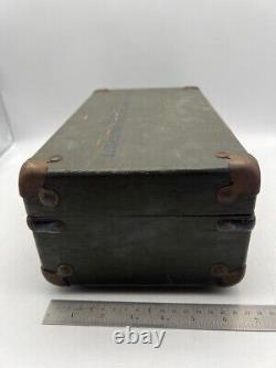 WWII US ARMY AIR FORCES G. S. A. P. Camera Gun Sight Aiming Point Tool Storage Case