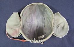 WWII US ARMY Air Force USAAF M4A2 Flak Gunner Helmet-INDUSTRIAL CANVAS- NICE