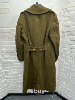 WWII US Army 4th Air Force Enlisted Trench Coat
