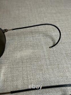 WWII US Army Air Corp Aviator Pilot Sunglasses USAC USAF Flying Goggles WW2