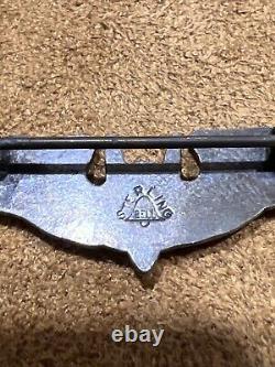 WWII US Army Air Corp Sterling Aerial Gunner Wings 2 Inch