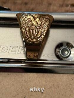 WWII US Army Air Corps Air Force Pilot Wings Sterling Silver Bracelet, Ring, Pins