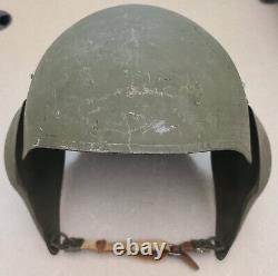 WWII US Army Air Corps Force AAC M5 Flak Helmet Bomber Crew Gunner WW2