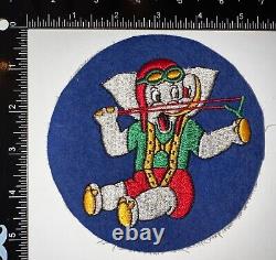 WWII US Army Air Force 43rd Airborne Troop Carrier Squadron Dumbo LARGE Patch