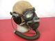 Wwii Us Army Air Force Aaf Type An-h-15 Flying Helmet Wired Withgoggles & O2 Mask