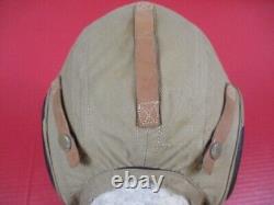 WWII US Army Air Force AAF Type AN-H-15 Summer Flying Helmet Dtd 1944 Sz Med