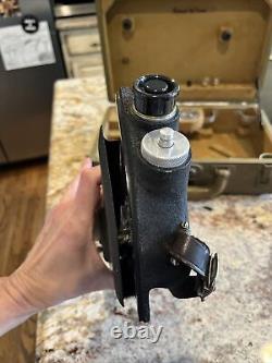 WWII US Army Air Force AIRCRAFT A-12 Link Bubble Sextant W Case Serial AC42 3681