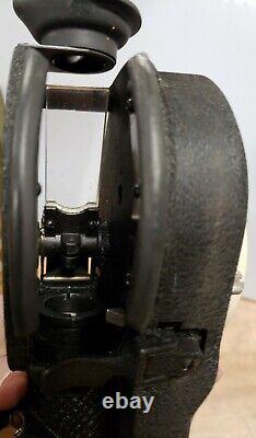 WWII US Army Air Force AIRCRAFT A-12 Link Bubble Sextant W Case Serial AF43 9213