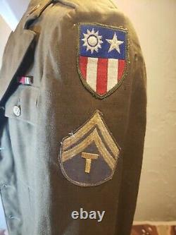 WWII US Army Air Force CBI Engineers Jacket