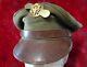 Wwii Us Army Air Force Crusher Hat Embellished Em Cap Badge With Brass Propeller
