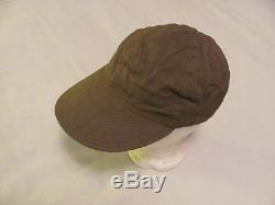 WWII US Army Air Force HBT Type A-3 mechanics cap size 7 1/2 with AAF ink stamp