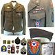 Wwii Us Army Air Force Named Ike Jacket & Cap, Patches & Ribbons