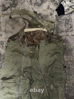 WWII US Army Air Force Type A-11 Flight Pants Alpaca Lined Size 38 Vintage 1940s