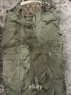 WWII US Army Air Force Type A-11 Flight Pants Alpaca Lined Size 38 Vintage 1940s