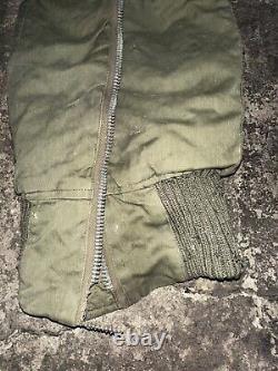 WWII US Army Air Force Type A-11 Flight Pants Alpaca Lined Size 38 Vintage 1940s