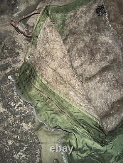 WWII US Army Air Force Type A-11 Flight Pants Alpaca Lined Size 38 Vintage 1940s