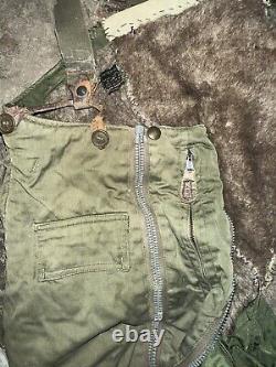 WWII US Army Air Force Type A-11 Flight Pants Alpaca Lined Size 38 Vintage 1940s
