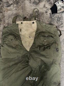 WWII US Army Air Force Type A-11 Flight Pants Alpaca Lined Size 38 Vintage 1940s