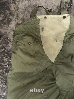 WWII US Army Air Force Type A-11 Flight Pants Alpaca Lined Size 38 Vintage 1940s