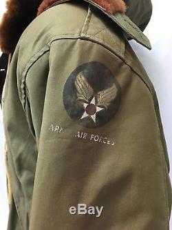 WWII US Army Air Forces B-11 Flight Jacket