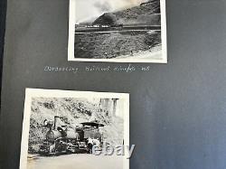 WWII US Army Air Forces CBI Photo Album & Orders for SSG Milo Borich 37190900 #2