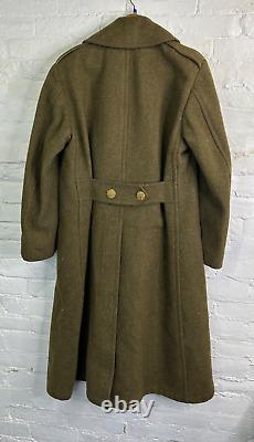 WWII US Army Air Forces Named Enlisted Cold Weather Overcoat