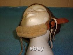 WWII US Army Air Forces Type A-9 Flying Helmet