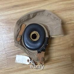 WWII US Army Air Forces Type AN-H-15 helmet Bates Shoe Co AG Aviation Small