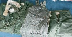 WWII US Army Air Forces Type F-3 Electric Heated Flight Trousers & Parka