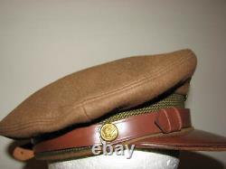 WWII US Army Officer's AAF Fur Felt Dress Cap