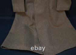 WWII USAAF 2nd Army Air Force Staff Sergeant'AE CLARK' Overcoat Wool 36R 1942