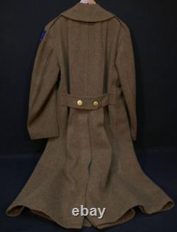 WWII USAAF 2nd Army Air Force Staff Sergeant'AE CLARK' Overcoat Wool 36R 1942