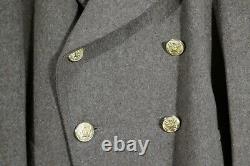 WWII USAAF 2nd Army Air Force Staff Sergeant Wool Overcoat 36R Dated 1942, CLARK