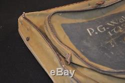 WWII USAAF Army Air Force B-4 Officers Bag'Canvas Products Corp' 13th AAF Art