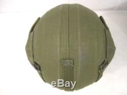 WWII USAAF Army Air Force M4A2 Flak Helmet Complete withChin Strap Unissued #1