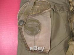 WWII USAAF Army Air Force Type C-1 Emergency Sustenance Vest withHolster RARE #2