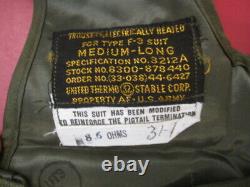 WWII USAAF Army Air Force Type F-3 Electric Flying Suit Trousers Unissued