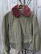 Wwii Usaaf Us Army Air Force Type B-15 Flight Flying Bomber Jacket Sz 36, Good