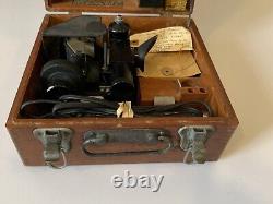 WWII Vintage U. S. Army Air Forces A-10AF 44-10893 Model F-245 Sextant by Ansco