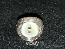 WWII WW2 Army Air Corp Pilots Aviation Ring Air Force Sterling Silver 925