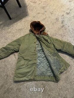 WWII WW2 U. S. ARMY AIR FORCE B-11 B11 PARKA FLIGHT COAT JACKET Size M/L