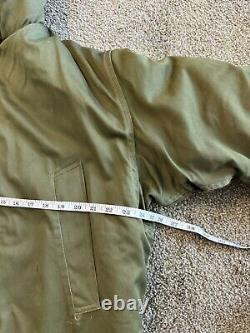 WWII WW2 U. S. ARMY AIR FORCE B-11 B11 PARKA FLIGHT COAT JACKET Size M/L